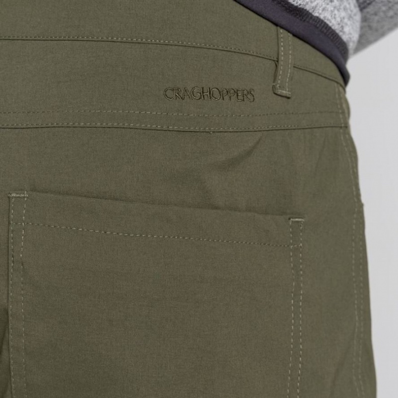 Pantalon Craghoppers Kiwi Pro 5 Pocket Homme Vert Olive | INHG80543