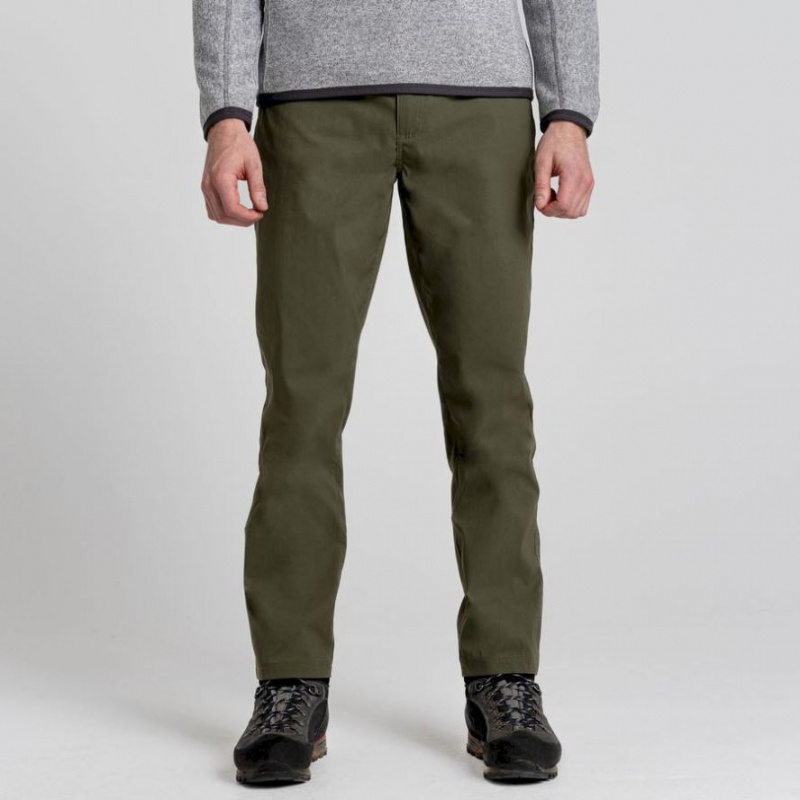 Pantalon Craghoppers Kiwi Pro 5 Pocket Homme Vert Olive | INHG80543