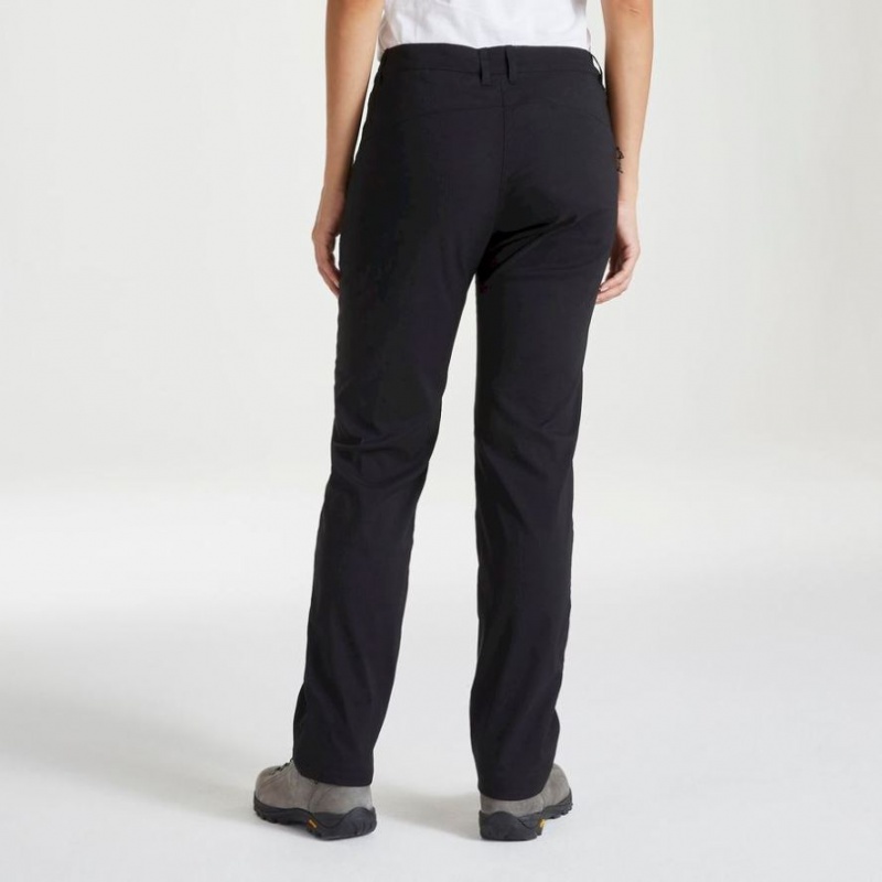 Pantalon Craghoppers Kiwi Pro II D'hiver Doublée Femme Noir | RVJO09714