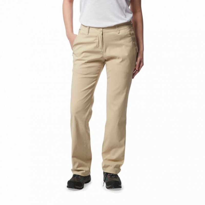 Pantalon Craghoppers Kiwi Pro II Femme Beige | WTNX78635