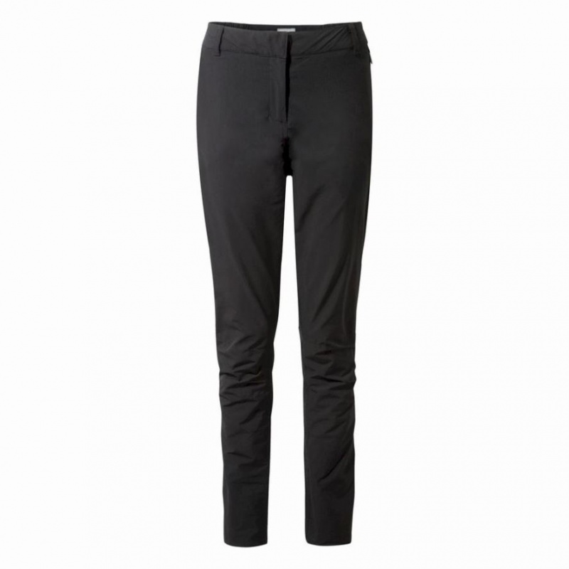 Pantalon Craghoppers Kiwi Pro Imperméables Femme Noir | REWC69745