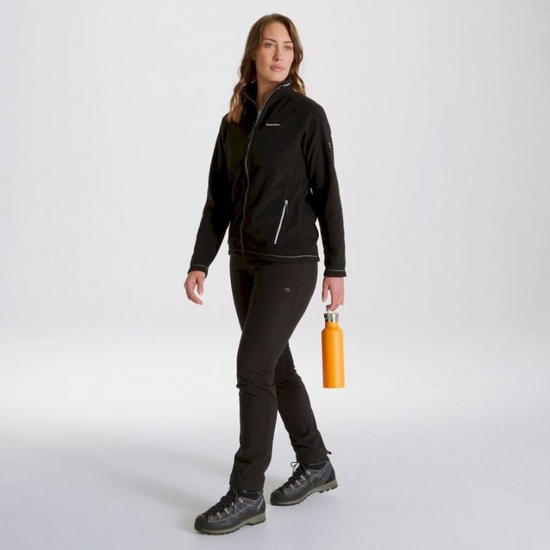 Pantalon Craghoppers Kiwi Pro Softshell Femme Noir | TLDC14670