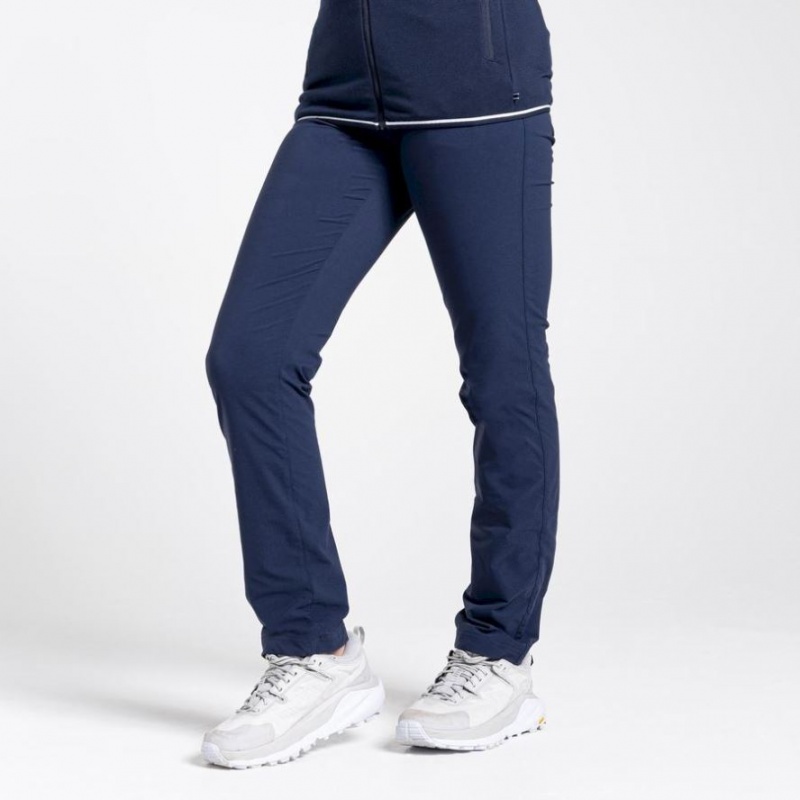 Pantalon Craghoppers NosiLife Pro Active Femme Bleu Marine | FDXB19748