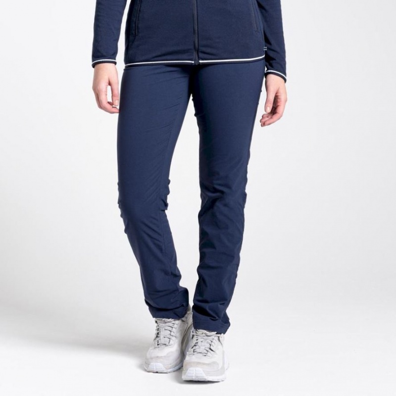 Pantalon Craghoppers NosiLife Pro Active Femme Bleu Marine | FDXB19748