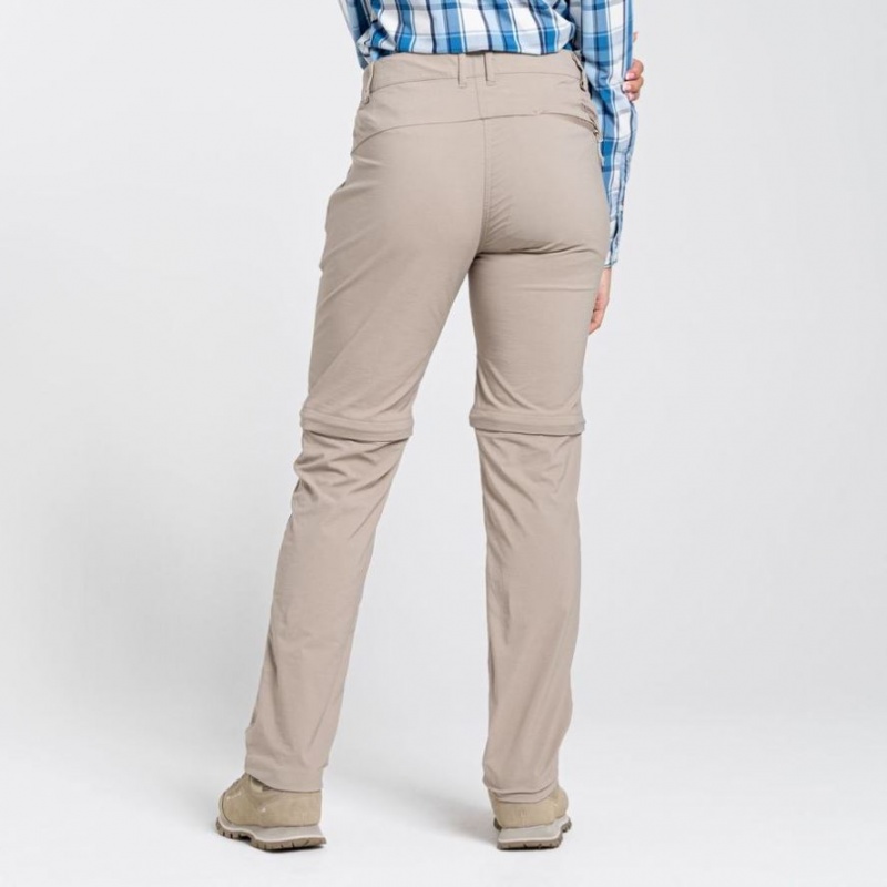 Pantalon Craghoppers NosiLife Pro II Femme Grise | SOEI18623