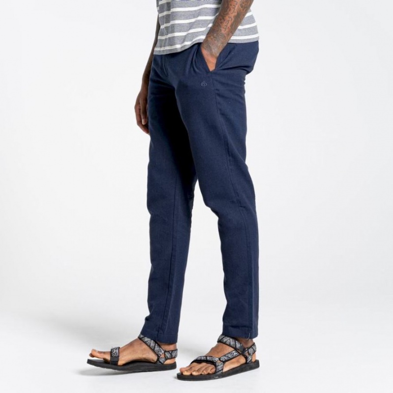 Pantalon Craghoppers Nosibotanical Buck Homme Bleu Marine | MKFZ74628