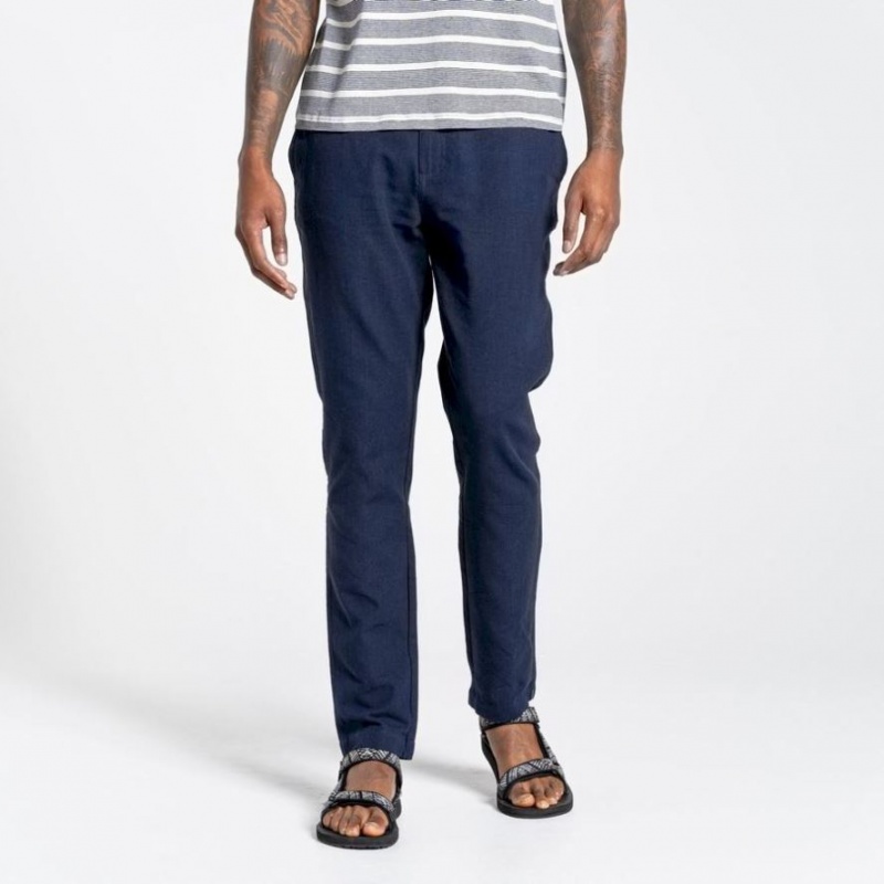 Pantalon Craghoppers Nosibotanical Buck Homme Bleu Marine | MKFZ74628