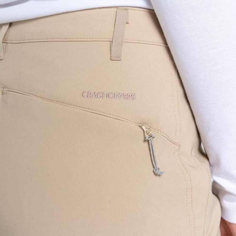 Pantalon Craghoppers Stretch Kiwi Pro III Femme Beige | KDYX23680