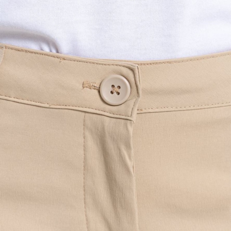 Pantalon Craghoppers Stretch Kiwi Pro III Femme Beige | KDYX23680