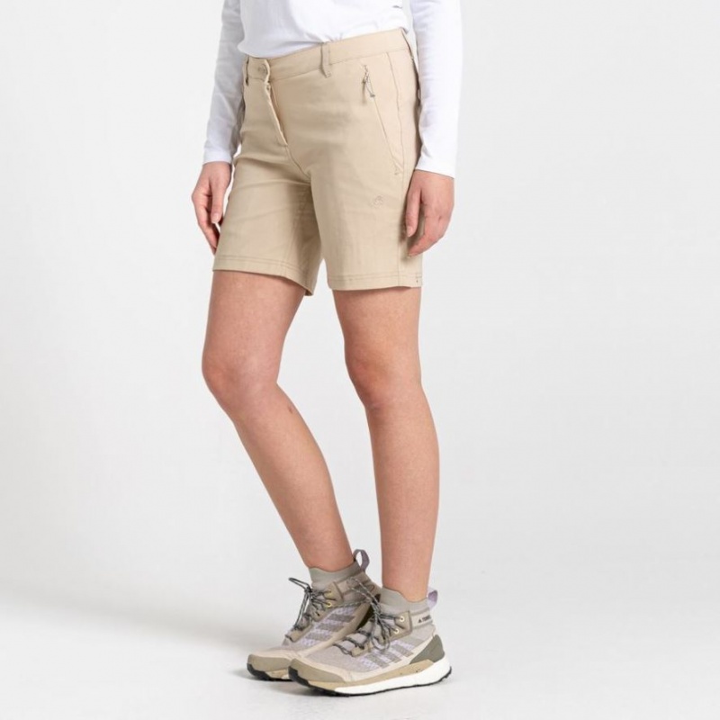 Pantalon Craghoppers Stretch Kiwi Pro III Femme Beige | KDYX23680