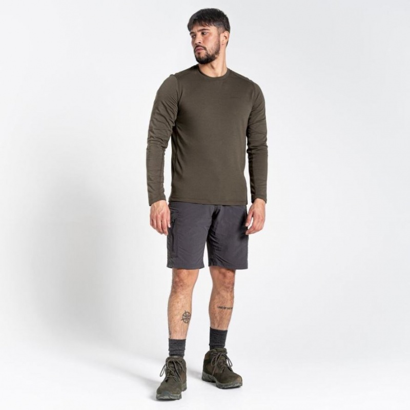 Shorts Craghoppers NosiLife Cargo II Homme Grise | NTZS91357