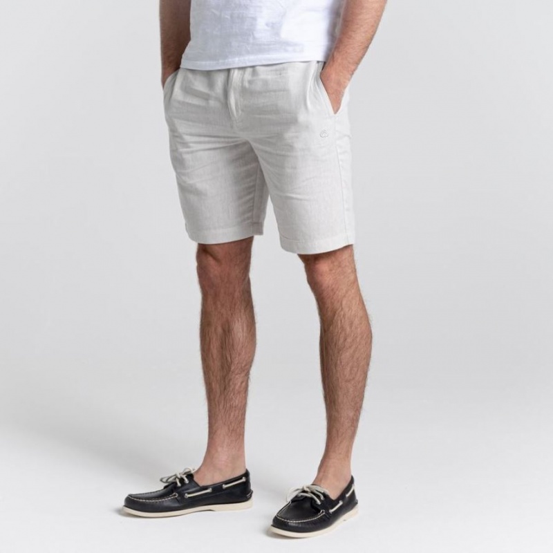 Shorts Craghoppers Nosibotanical Buck Homme Blanche | KXCM78510