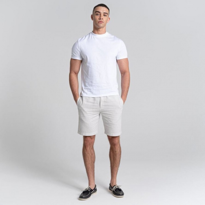 Shorts Craghoppers Nosibotanical Buck Homme Blanche | KXCM78510