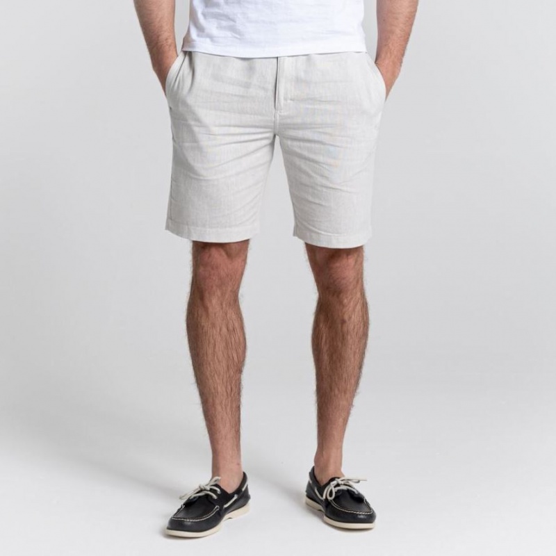 Shorts Craghoppers Nosibotanical Buck Homme Blanche | KXCM78510