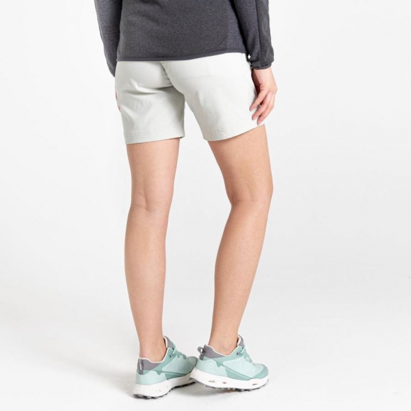 Shorts Craghoppers Stretch Kiwi Pro III Femme Grise | FOIH46518