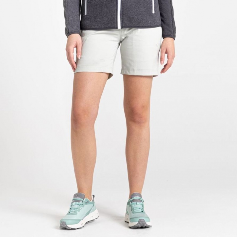 Shorts Craghoppers Stretch Kiwi Pro III Femme Grise | FOIH46518