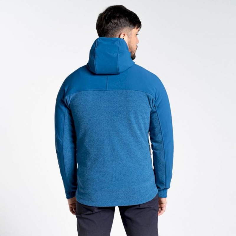 Sweat À Capuche Craghoppers Abrigo Homme Bleu | XBKN10534