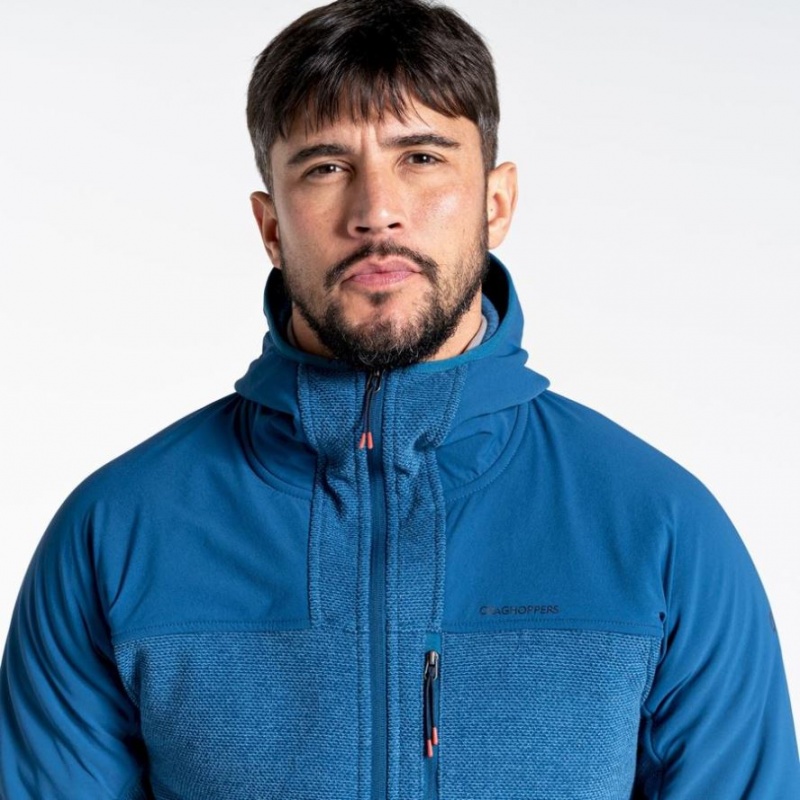 Sweat À Capuche Craghoppers Abrigo Homme Bleu | XBKN10534