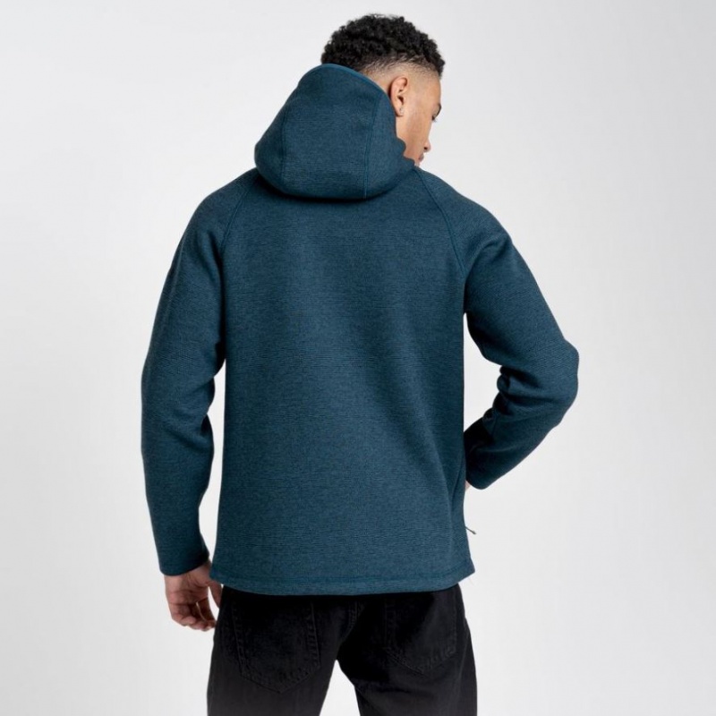 Sweat À Capuche Craghoppers Brayden Homme Bleu Marine | YRHF37926