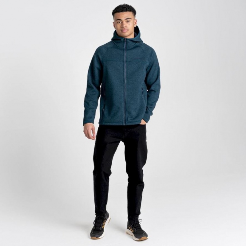 Sweat À Capuche Craghoppers Brayden Homme Bleu Marine | YRHF37926