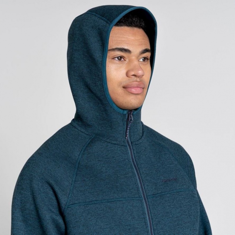 Sweat À Capuche Craghoppers Brayden Homme Bleu Marine | YRHF37926