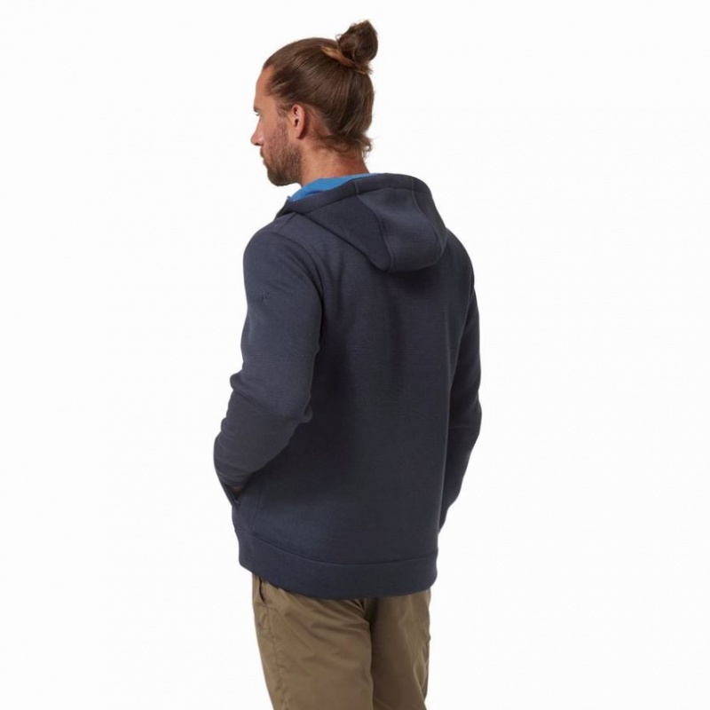 Sweat À Capuche Craghoppers Kinson Homme Bleu Marine | MOPV24971