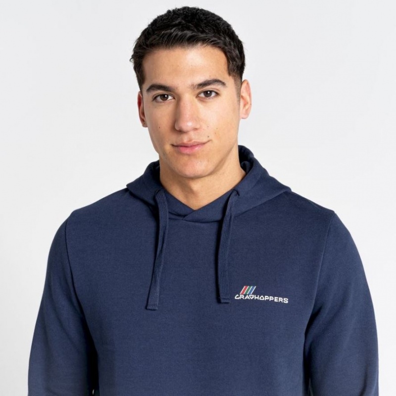 Sweat À Capuche Craghoppers Lautner Homme Bleu Marine | VYTS24718