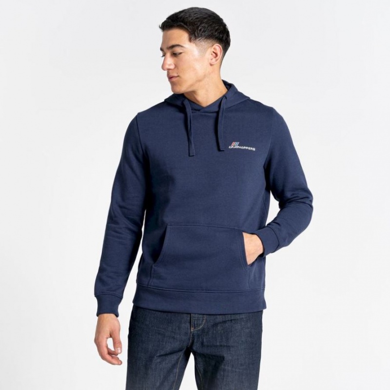 Sweat À Capuche Craghoppers Lautner Homme Bleu Marine | VYTS24718