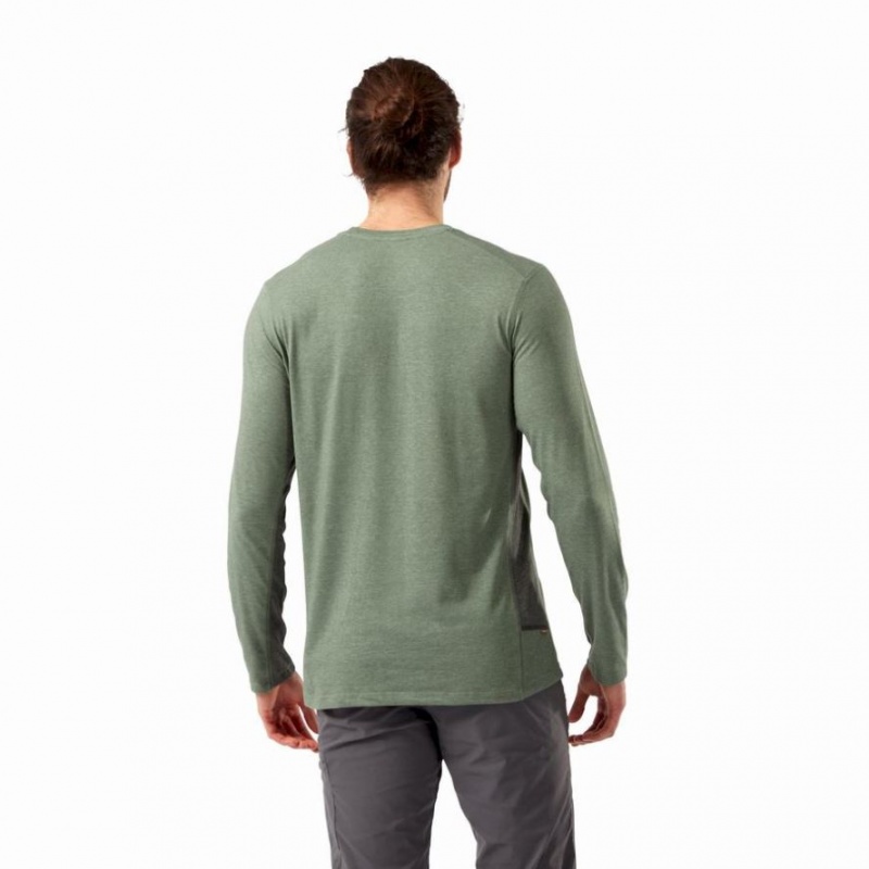 T Shirts Craghoppers NosiLife Talen Long Sleeve Homme Vert Olive | BYDI36742