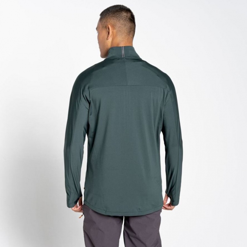 T Shirts Craghoppers NosiLife Valens Half Zip Homme Vert | AZPC23841