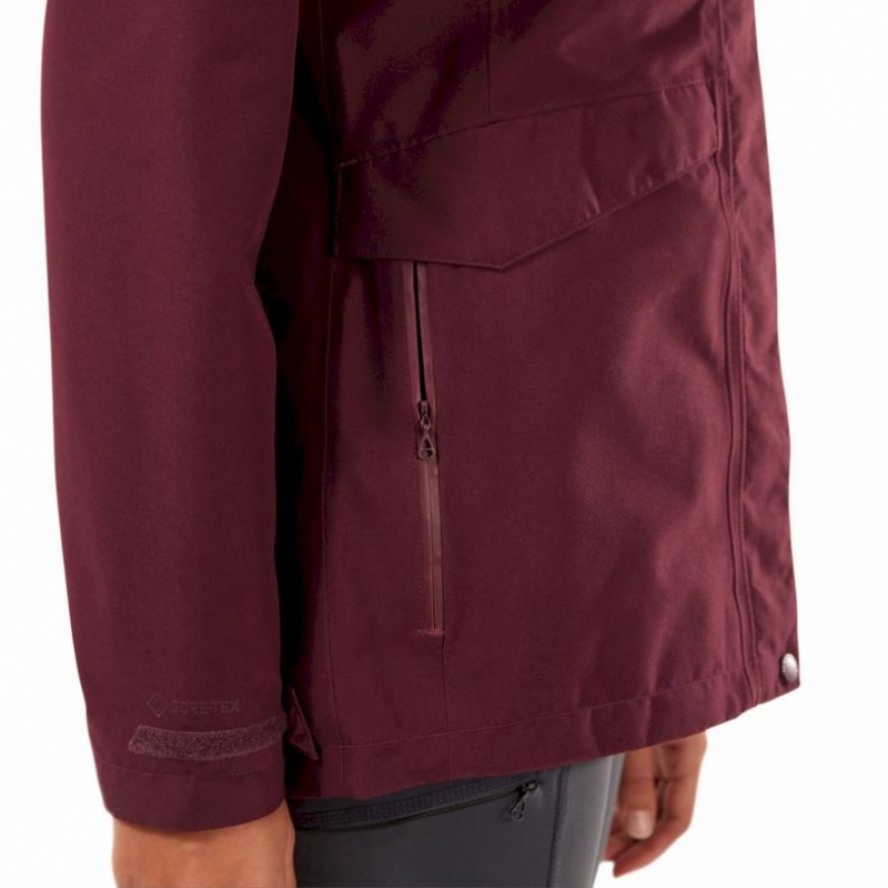 Veste Gore-Tex Craghoppers Ellis Femme Rouge Foncé | YVIH56879