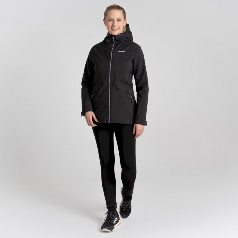 Veste Gore-Tex Craghoppers Minola Femme Noir | YNJR84912