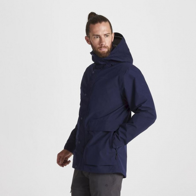 Veste Gore-Tex Craghoppers Talo Homme Bleu Marine | JWXM74985