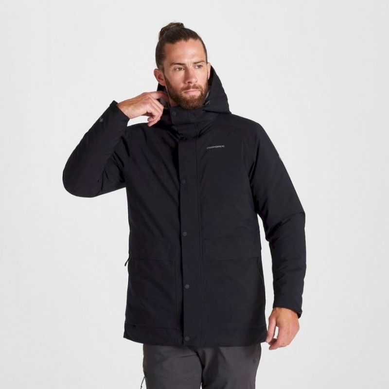 Veste Gore-Tex Craghoppers Talo Thermic Homme Noir | HUYL14953