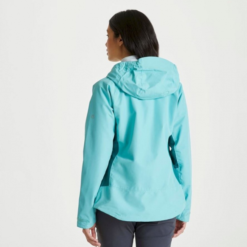 Veste Imperméable Craghoppers Atlas Femme Turquoise | FPXJ82904