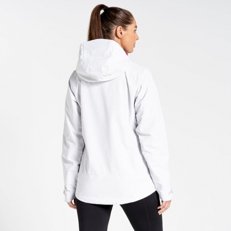 Veste Imperméable Craghoppers Atlas Femme Blanche | ECPG72106