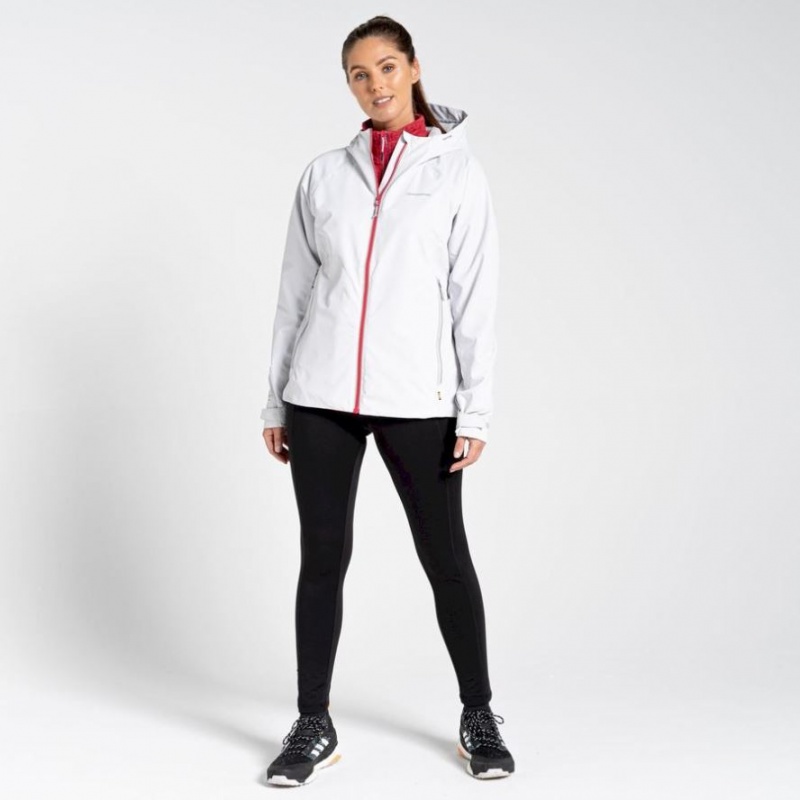 Veste Imperméable Craghoppers Atlas Femme Blanche | ECPG72106