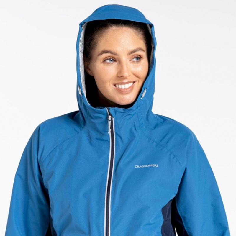 Veste Imperméable Craghoppers Atlas Femme Bleu | DVPT80631