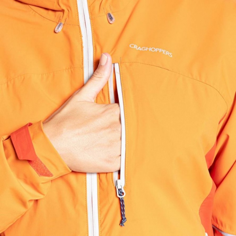 Veste Imperméable Craghoppers Dynamic Femme Orange | XFHU98102