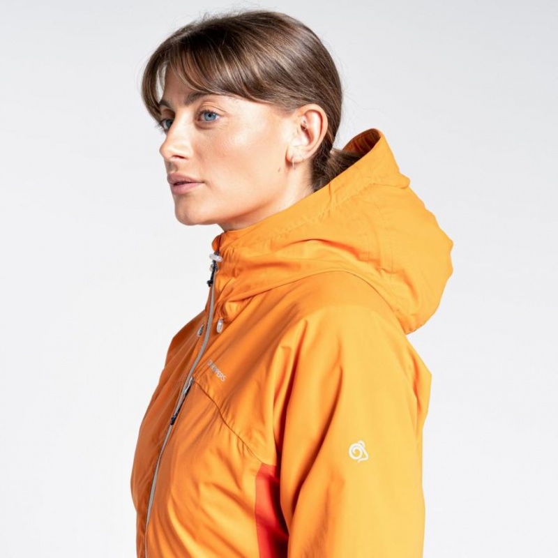 Veste Imperméable Craghoppers Dynamic Femme Orange | XFHU98102