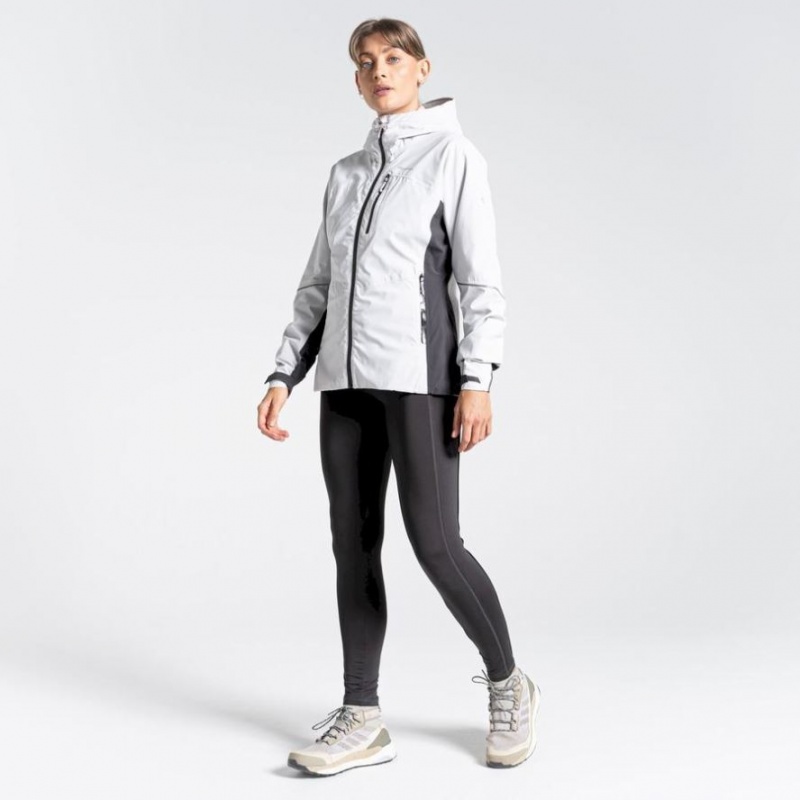 Veste Imperméable Craghoppers Dynamic Femme Blanche | ZACT18256