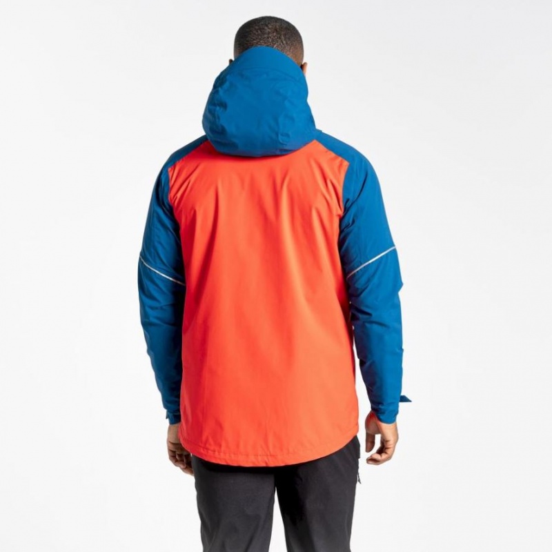 Veste Imperméable Craghoppers Dynamic Homme Bleu Orange | JQDX87254