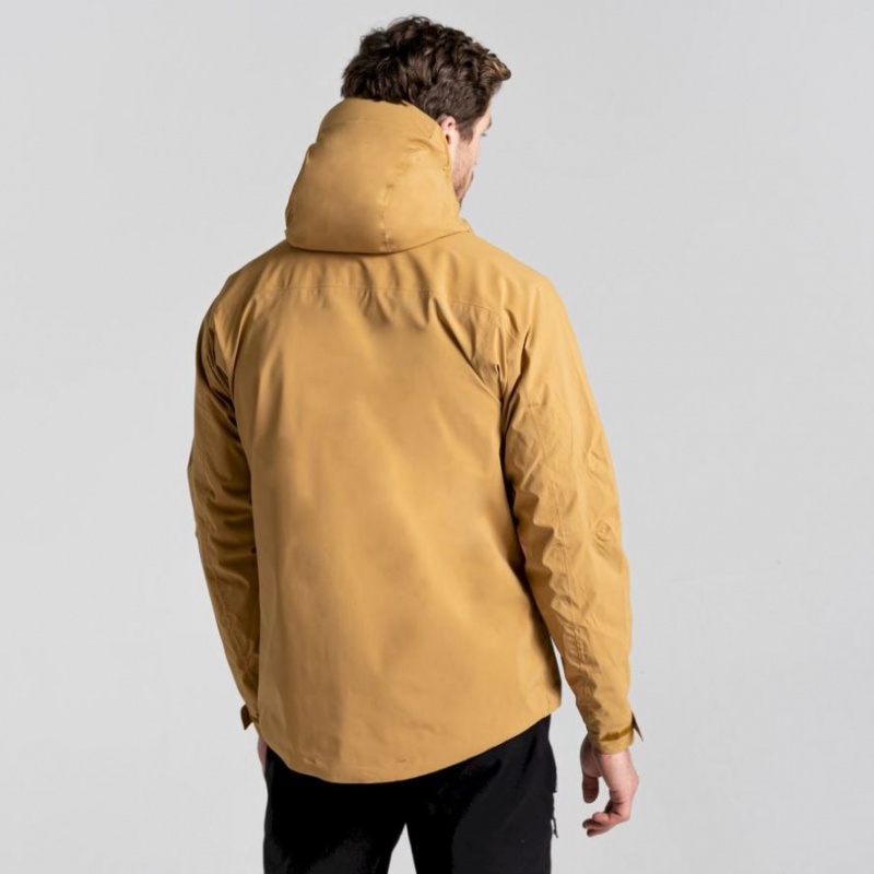 Veste Imperméable Craghoppers Gryffin Homme Jaune | PBJH20856