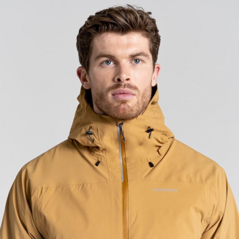 Veste Imperméable Craghoppers Gryffin Homme Jaune | PBJH20856