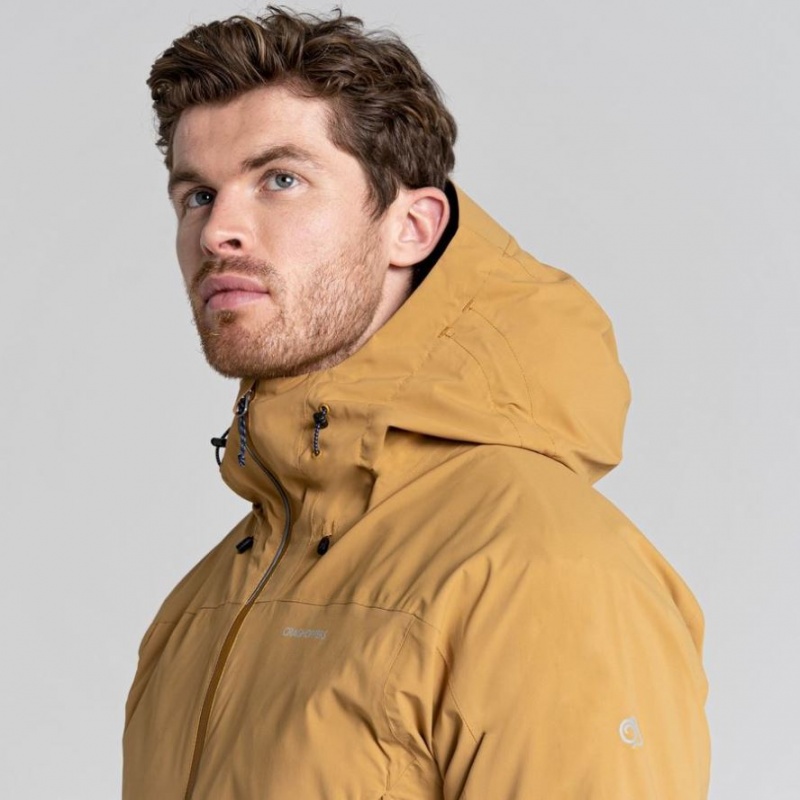 Veste Imperméable Craghoppers Gryffin Homme Jaune | PBJH20856