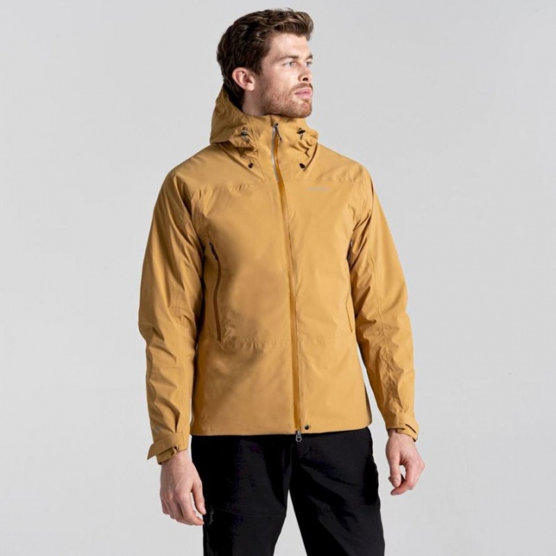 Veste Imperméable Craghoppers Gryffin Homme Jaune | PBJH20856