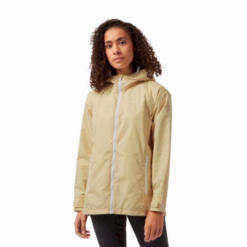 Veste Imperméable Craghoppers Laurel Femme Jaune | NBWK19647