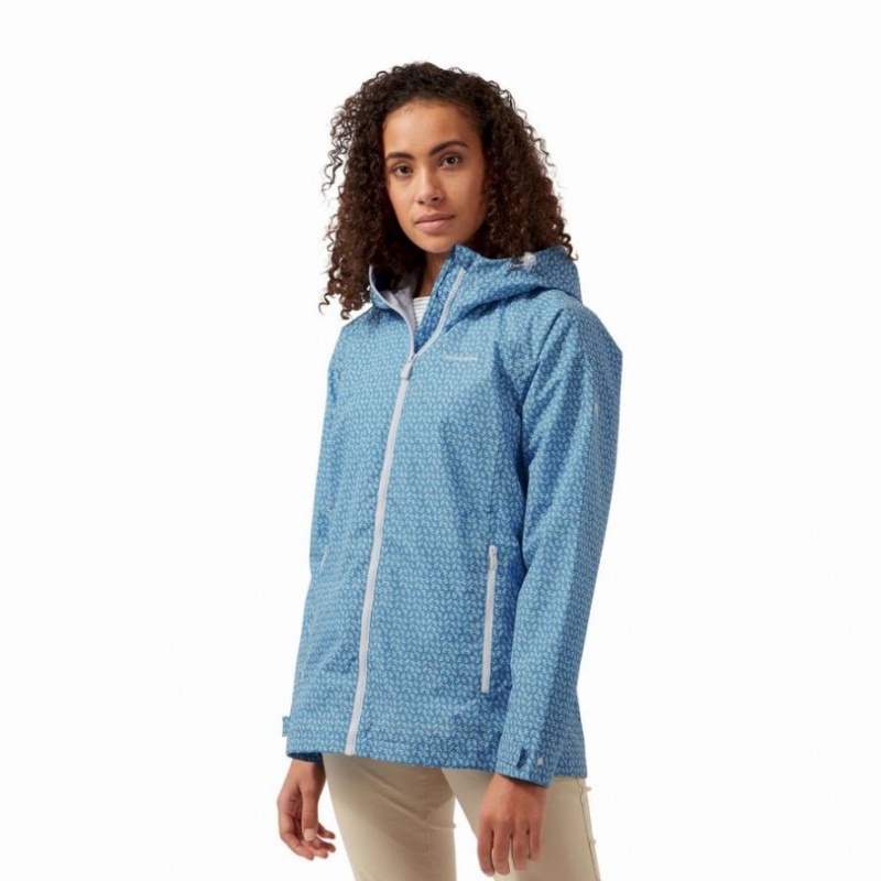 Veste Imperméable Craghoppers Laurel Femme Bleu | AKUH14326