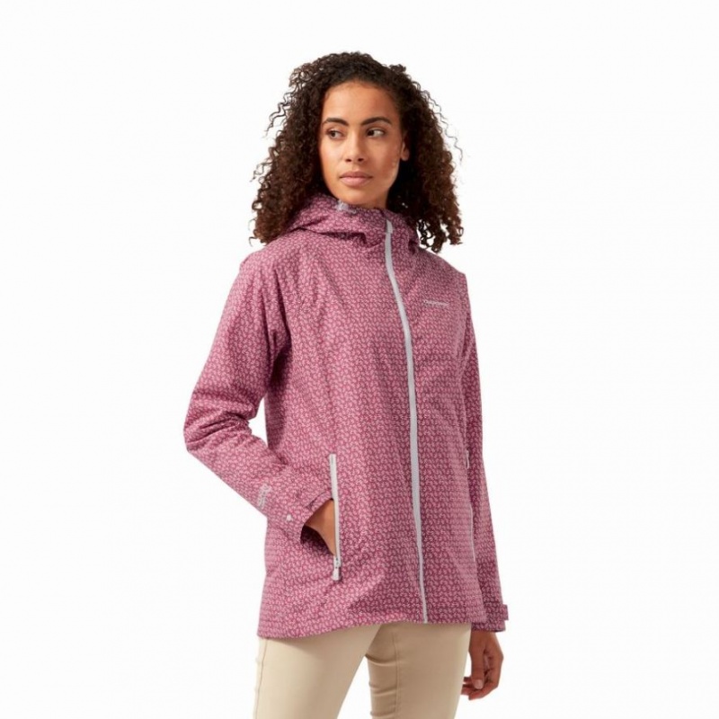 Veste Imperméable Craghoppers Laurel Femme Rose | GUXN12594