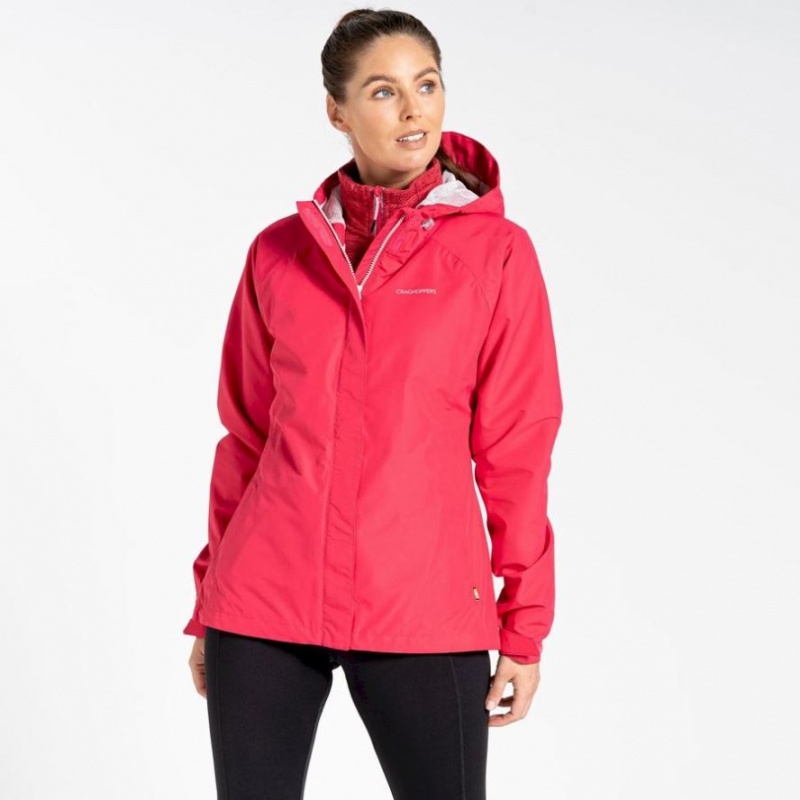 Veste Imperméable Craghoppers Orion Femme Rose | NVCL39672